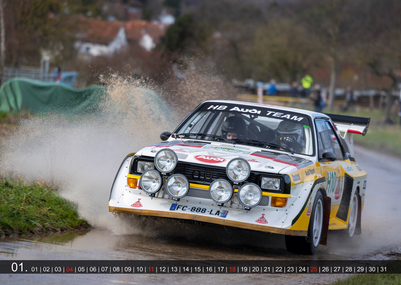 Audi Quattro Rallye Kalender 2026