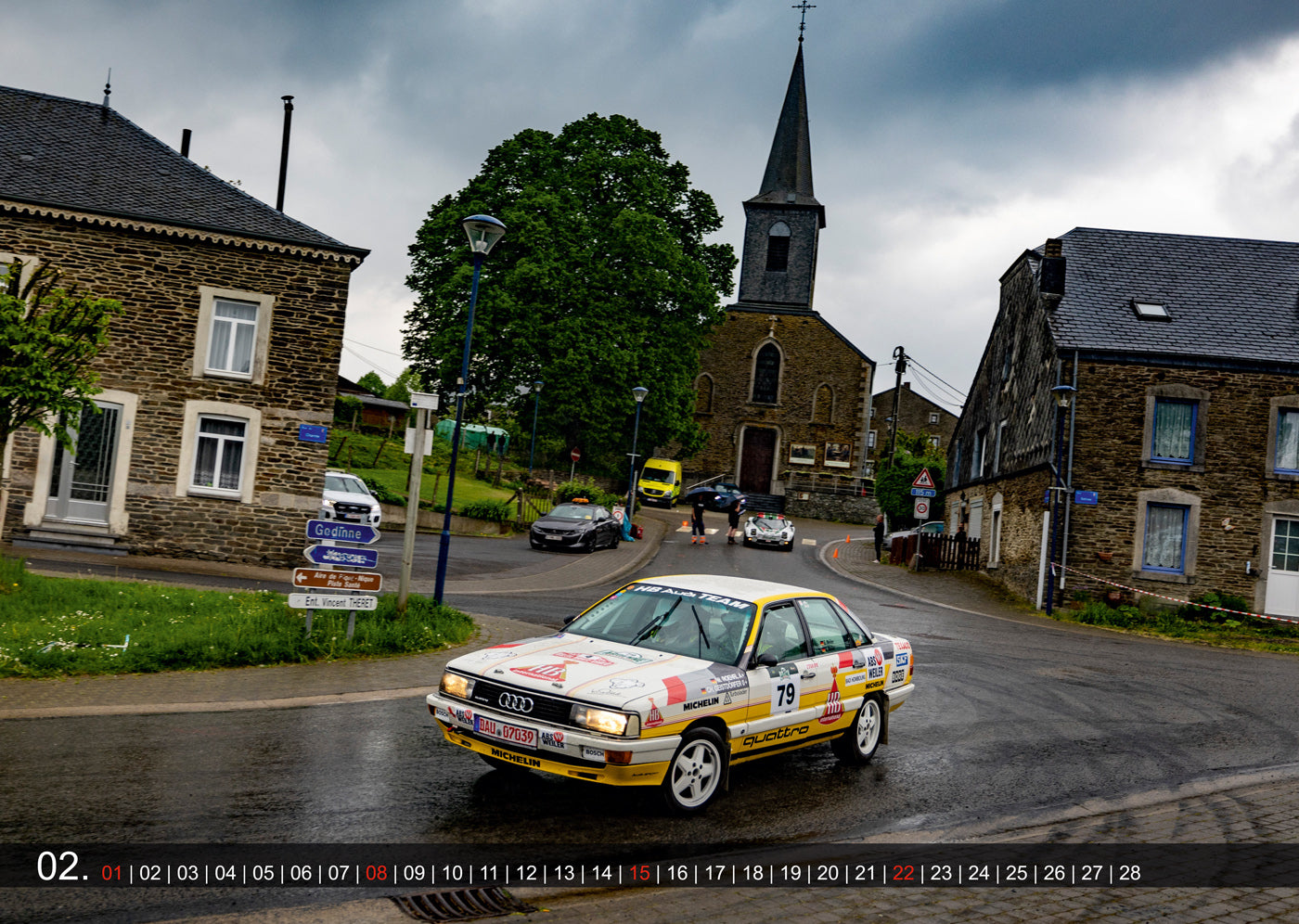 Audi Quattro Rallye Kalender 2026