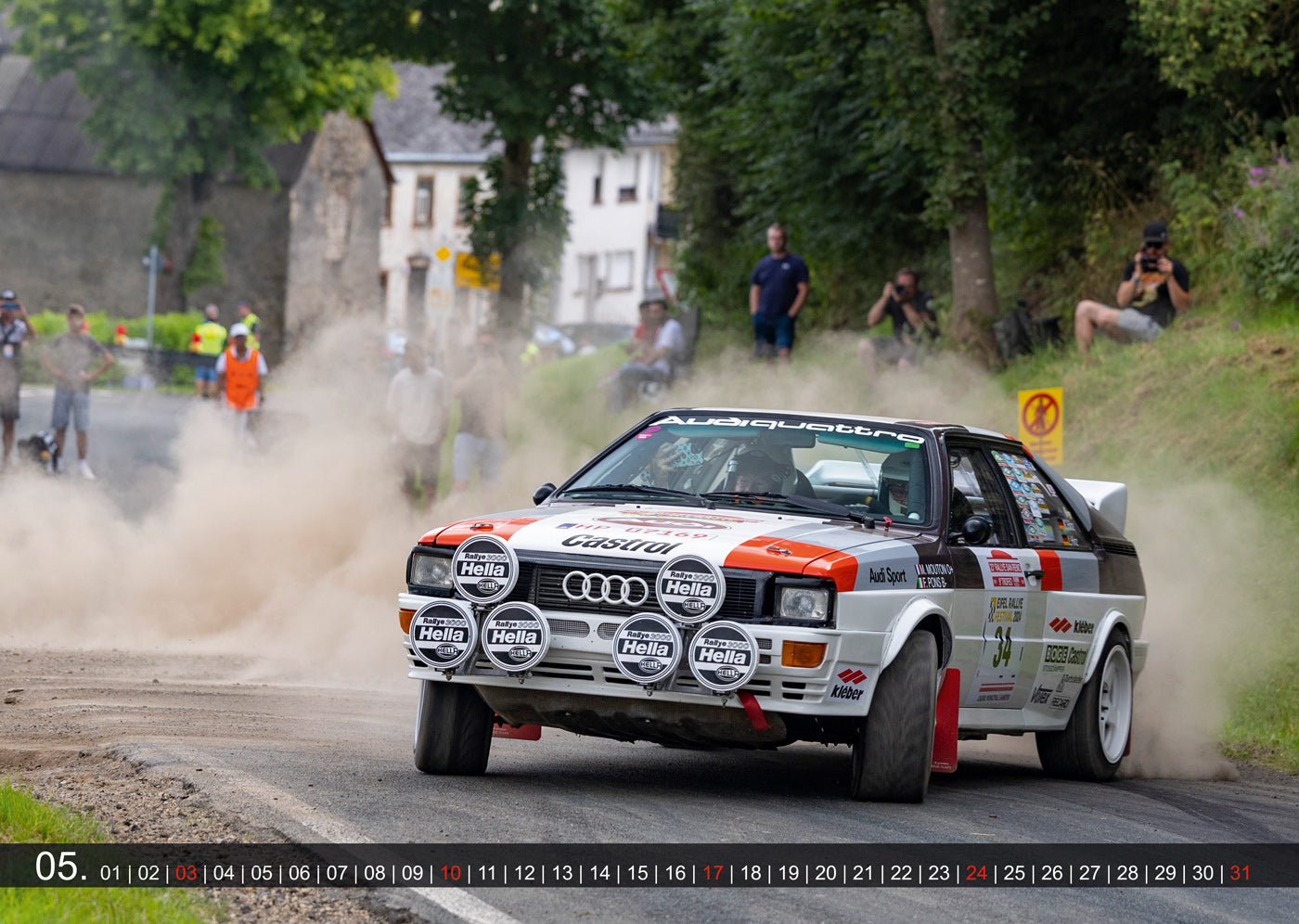 Audi Quattro Rallye Kalender 2026