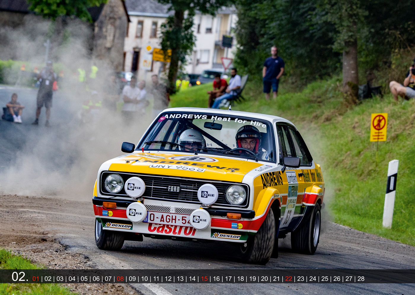 Ford Escort Rallye Kalender 2026