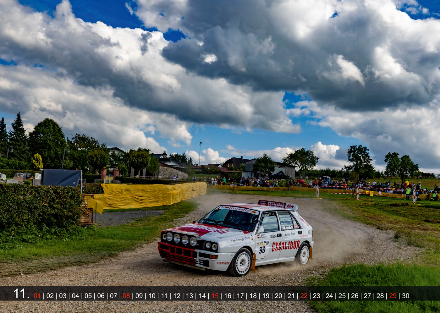 Lancia Rallye Kalender "bella macchina" 2026