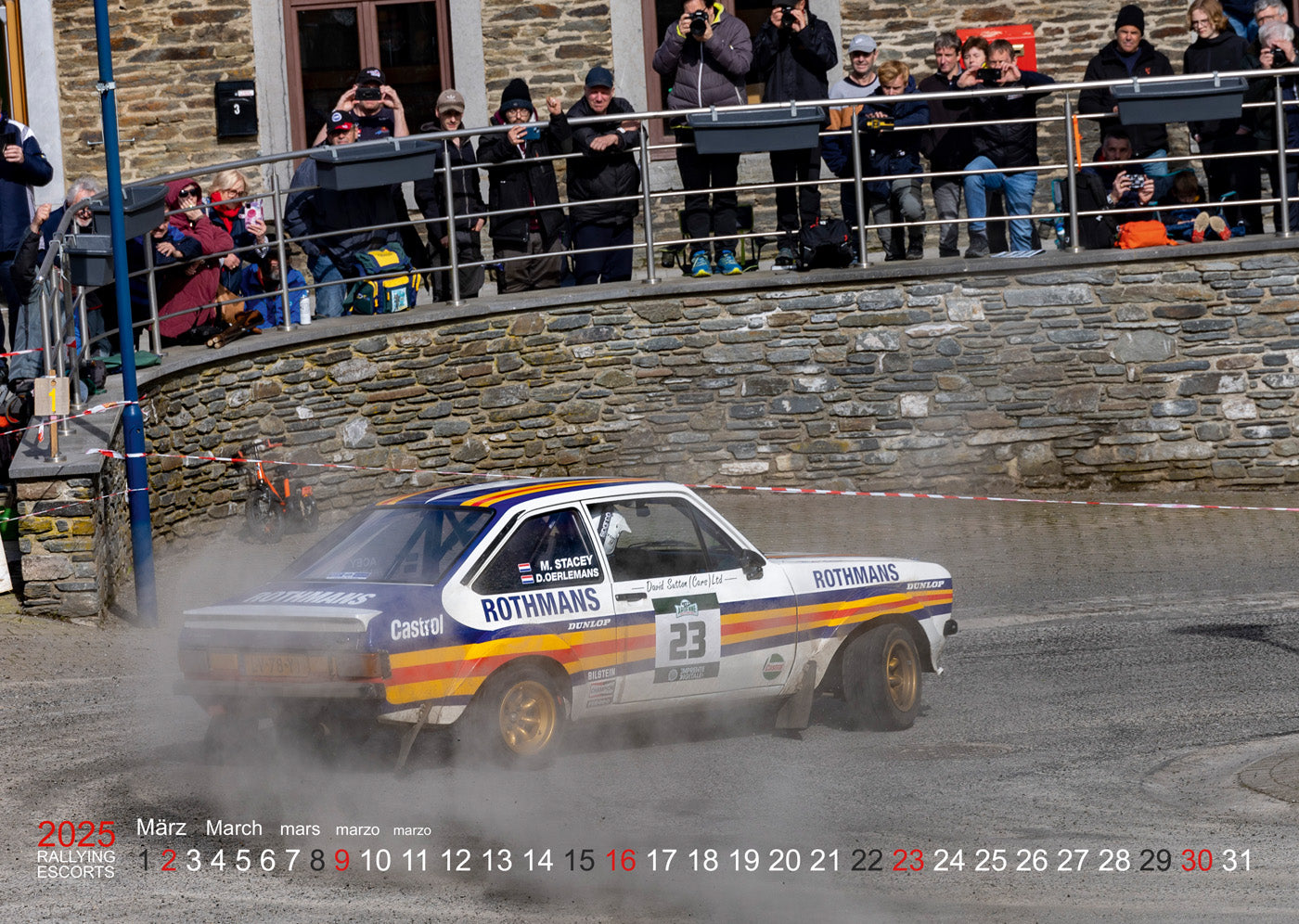 Ford Escort Rallye Kalender 2025