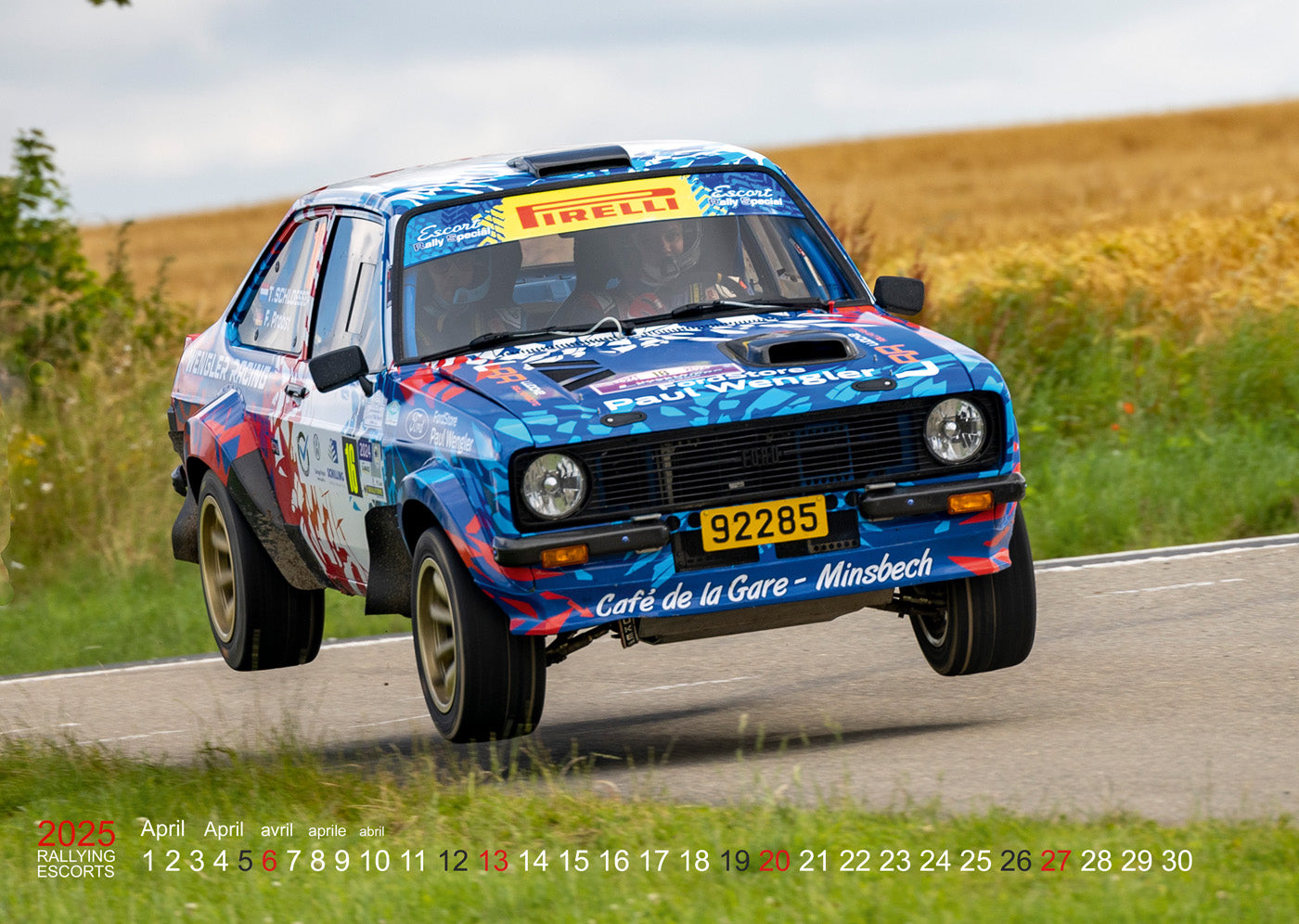Ford Escort Rallye Kalender 2025