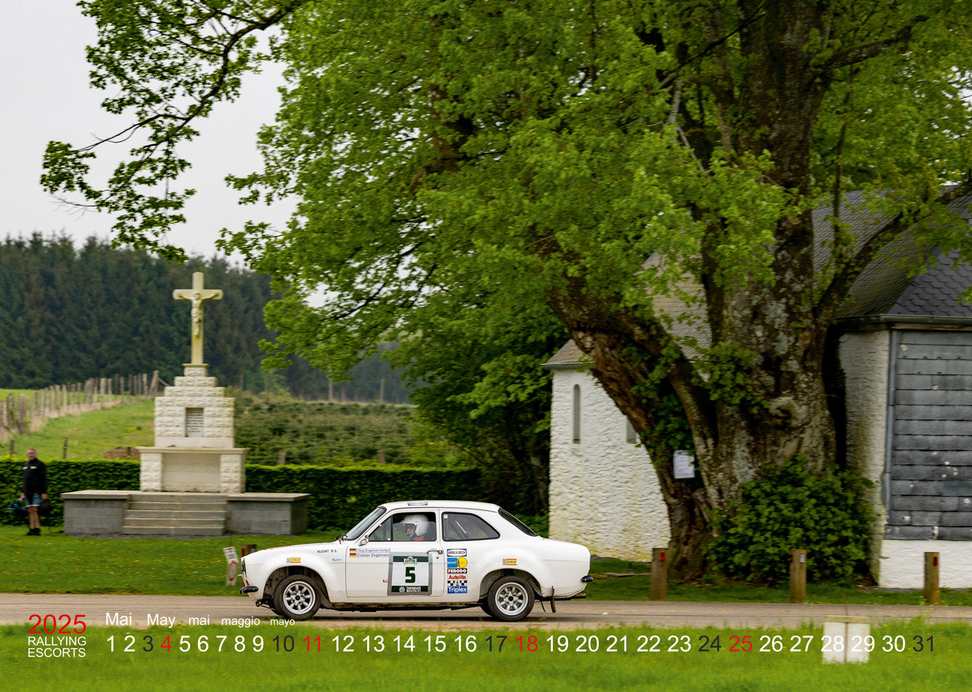 Ford Escort Rallye Kalender 2025