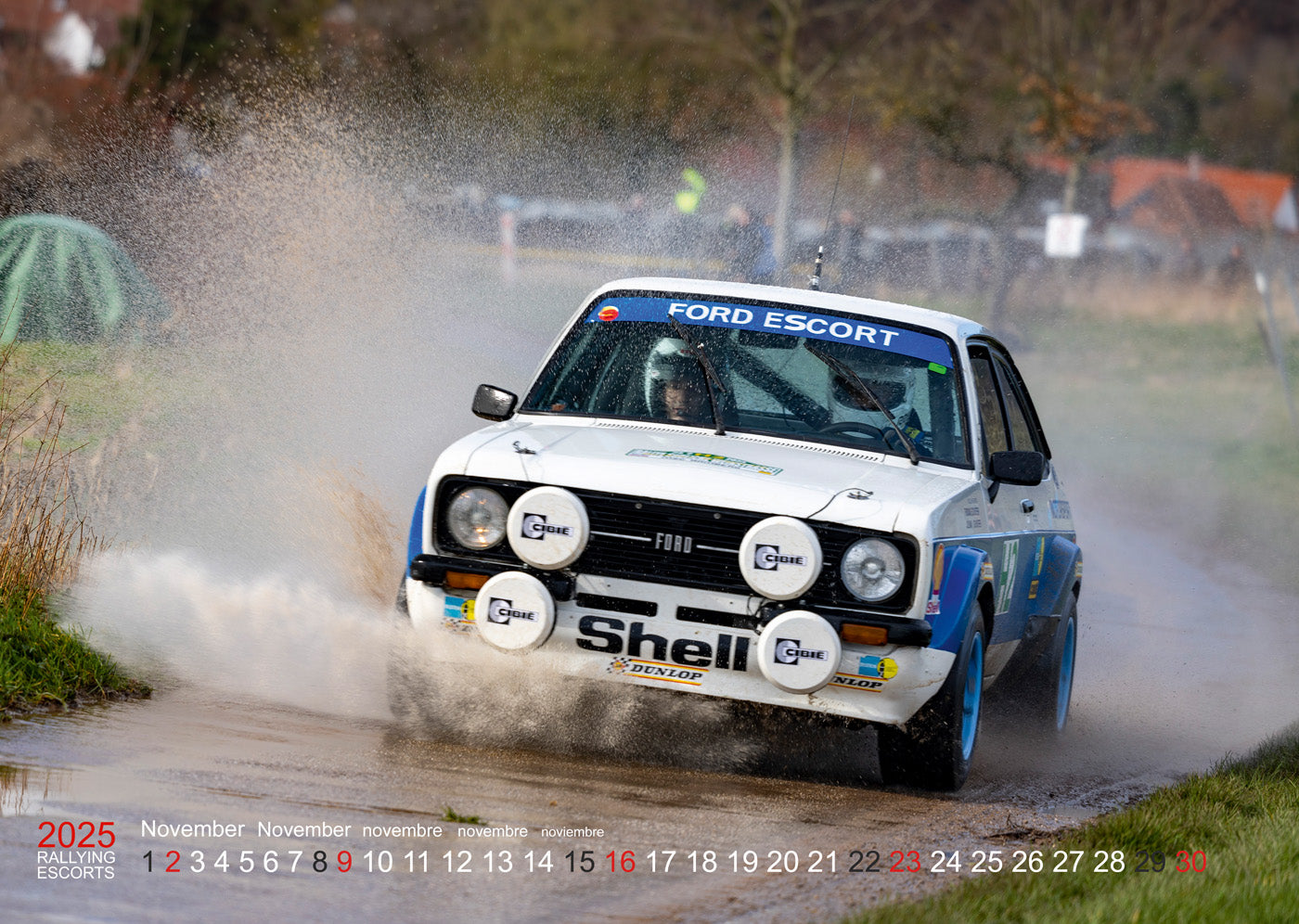 Ford Escort Rallye Kalender 2025
