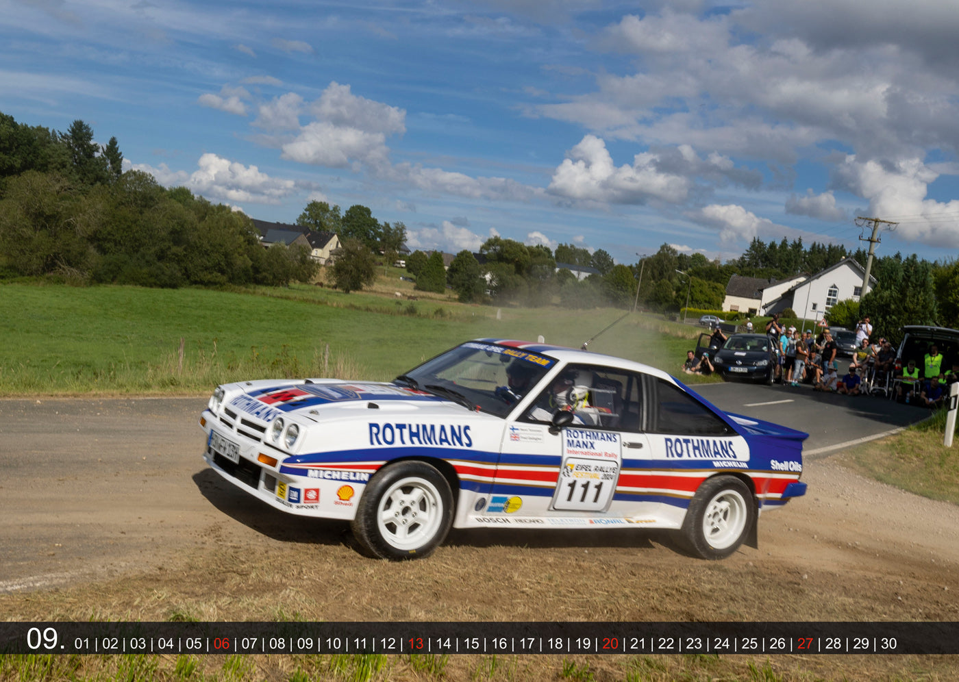 Opel Ascona / Manta 400 Rallye Kalender 2026