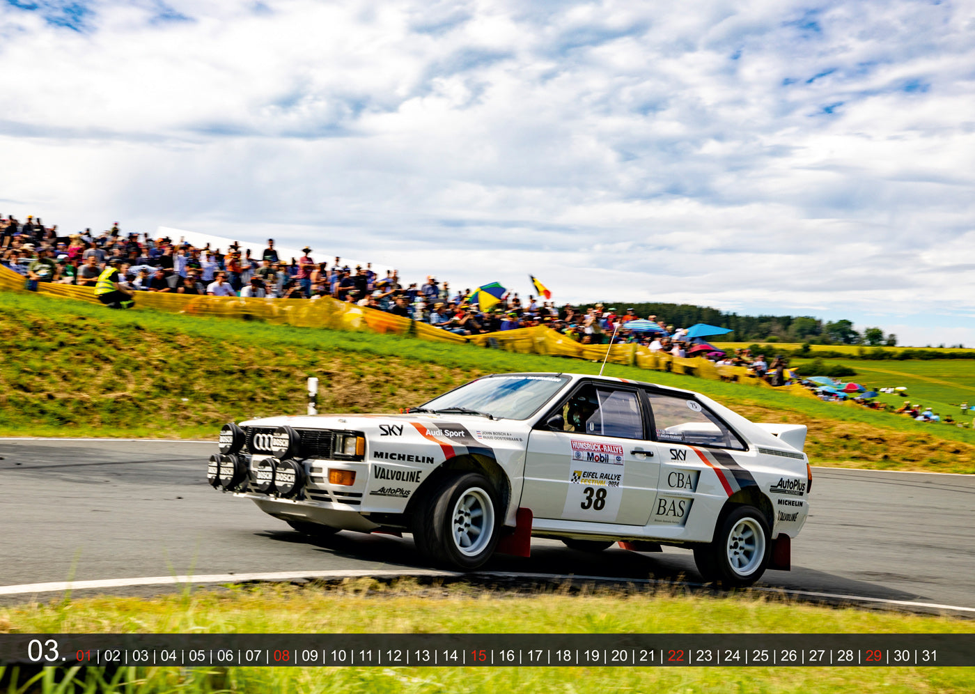 Audi Quattro Rallye Kalender 2026