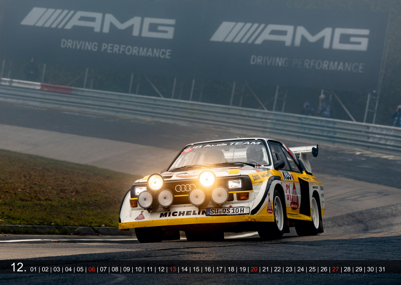 Audi Quattro Rallye Kalender 2026