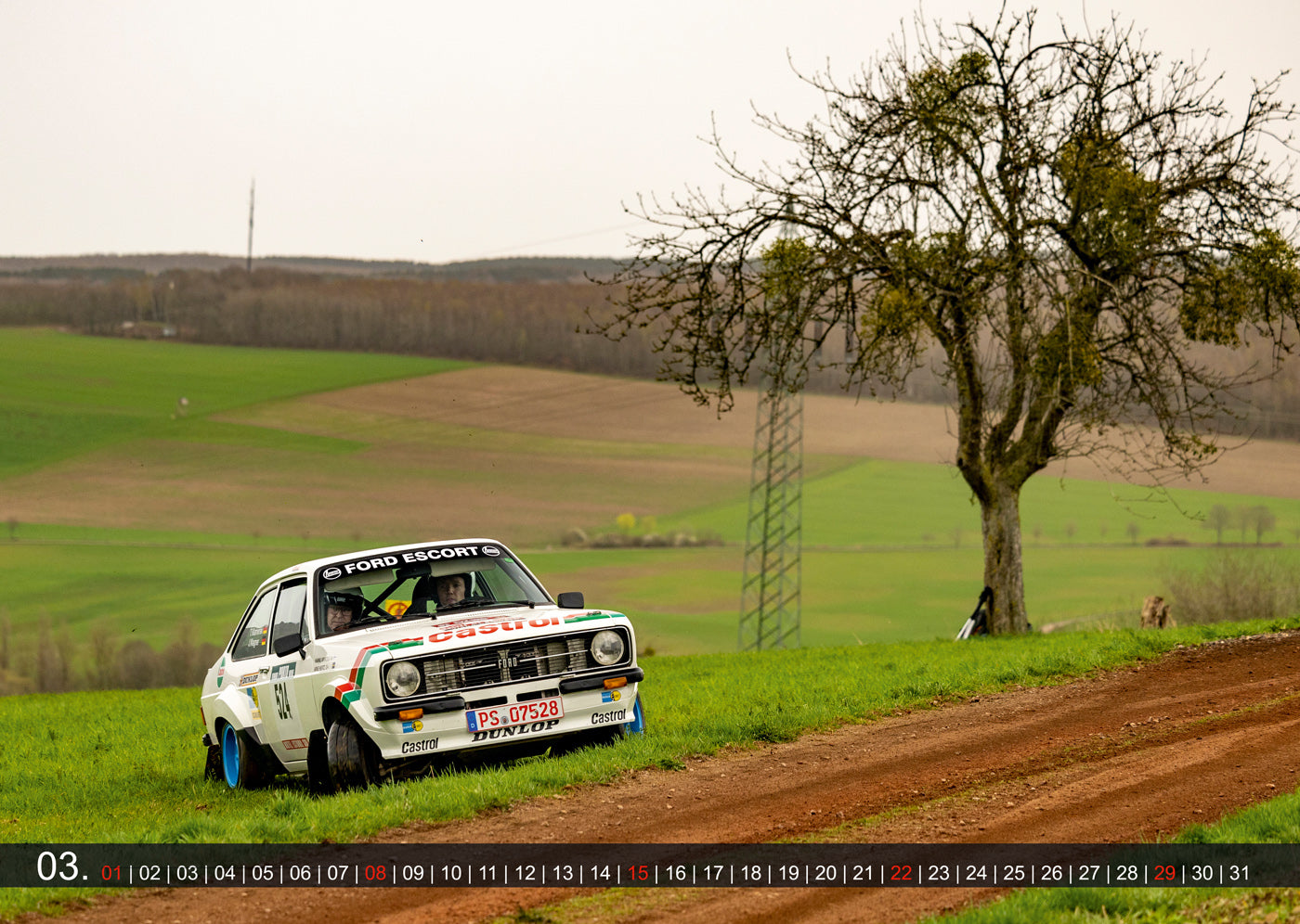 Ford Escort Rallye Kalender 2026