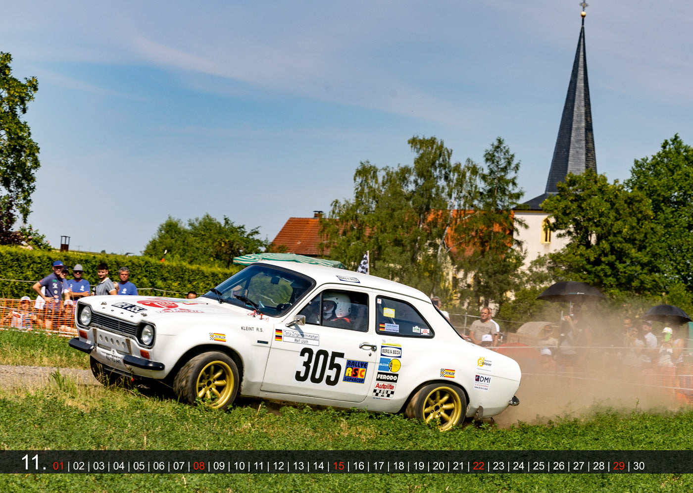 Ford Escort Rallye Kalender 2026