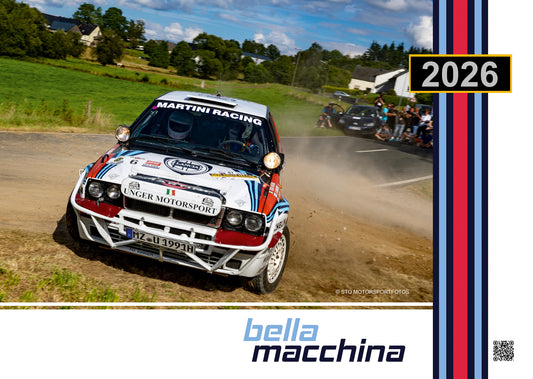 Lancia Rallye Kalender "bella macchina" 2026