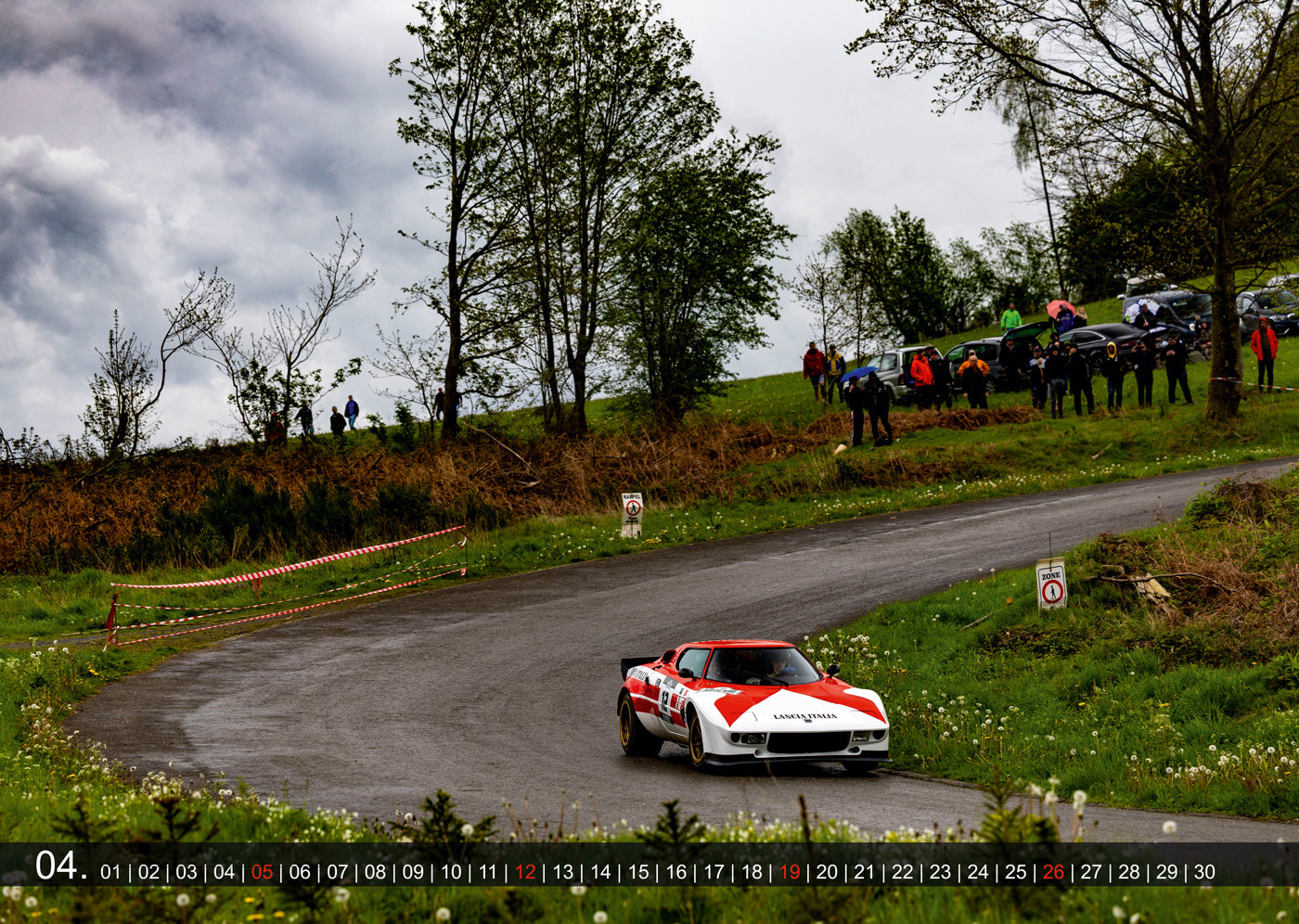 Lancia Rallye Kalender "bella macchina" 2026