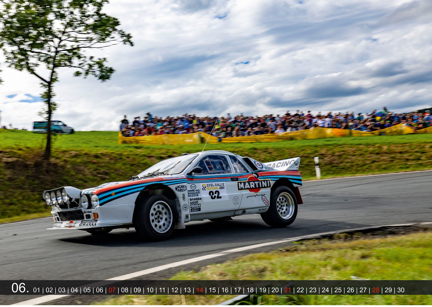 Lancia Rallye Kalender "bella macchina" 2026