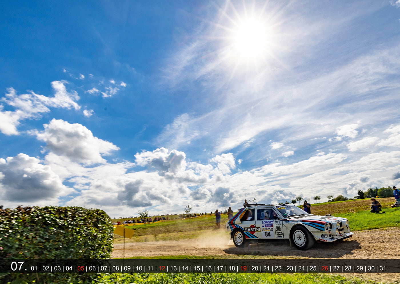 Lancia Rallye Kalender "bella macchina" 2026