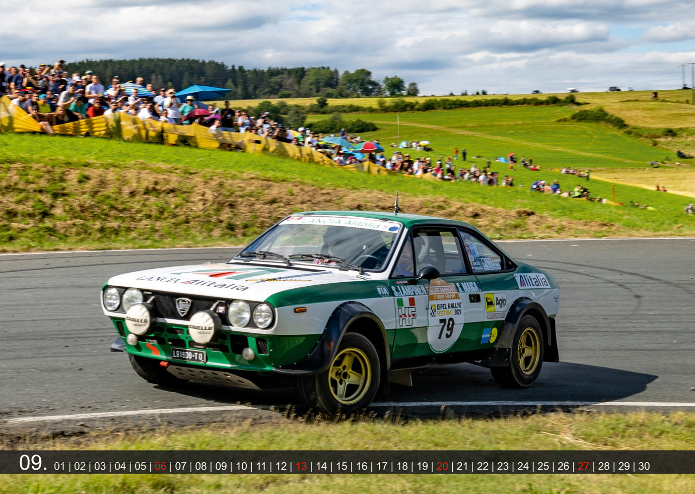 Lancia Rallye Kalender "bella macchina" 2026
