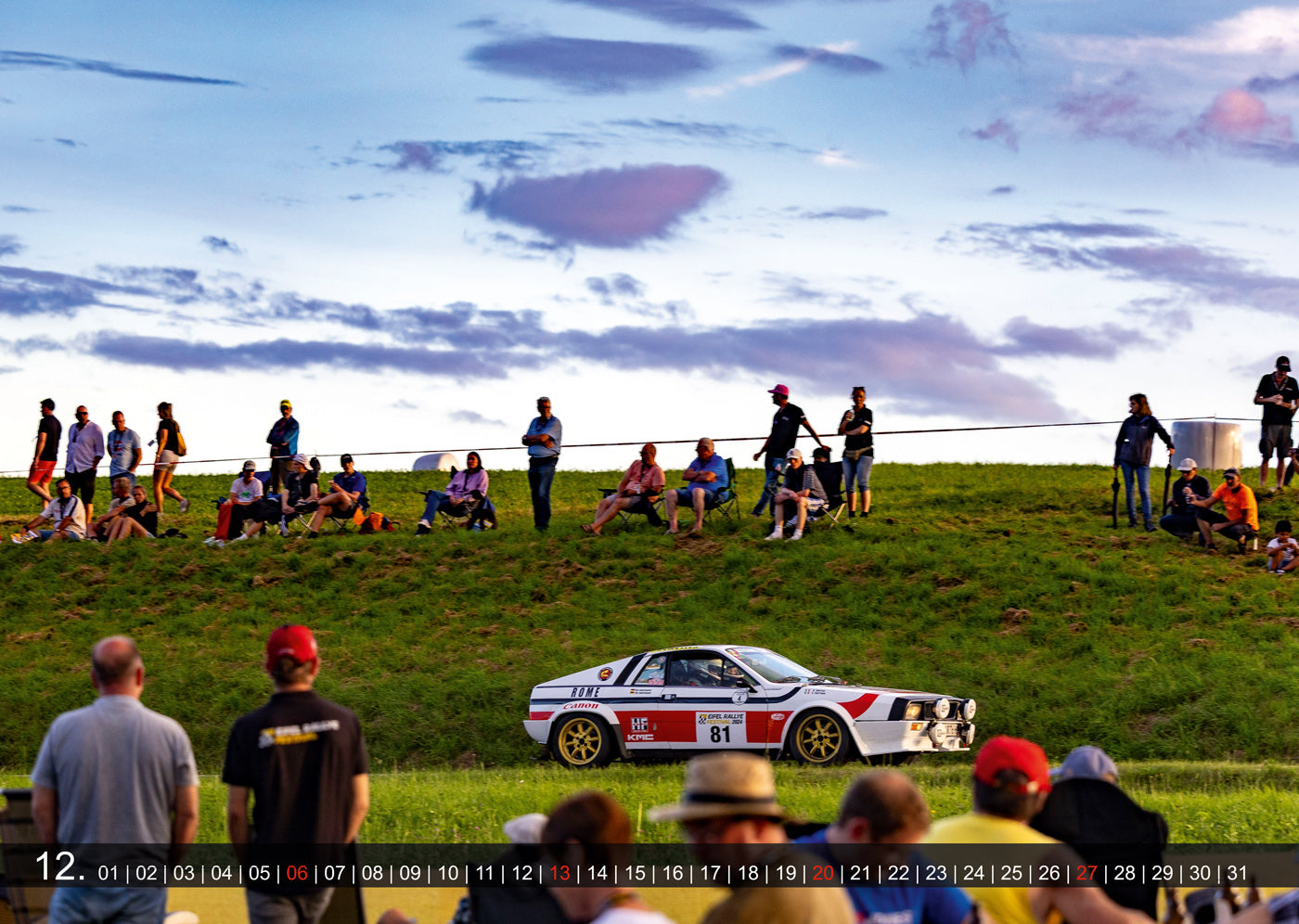 Lancia Rallye Kalender "bella macchina" 2026