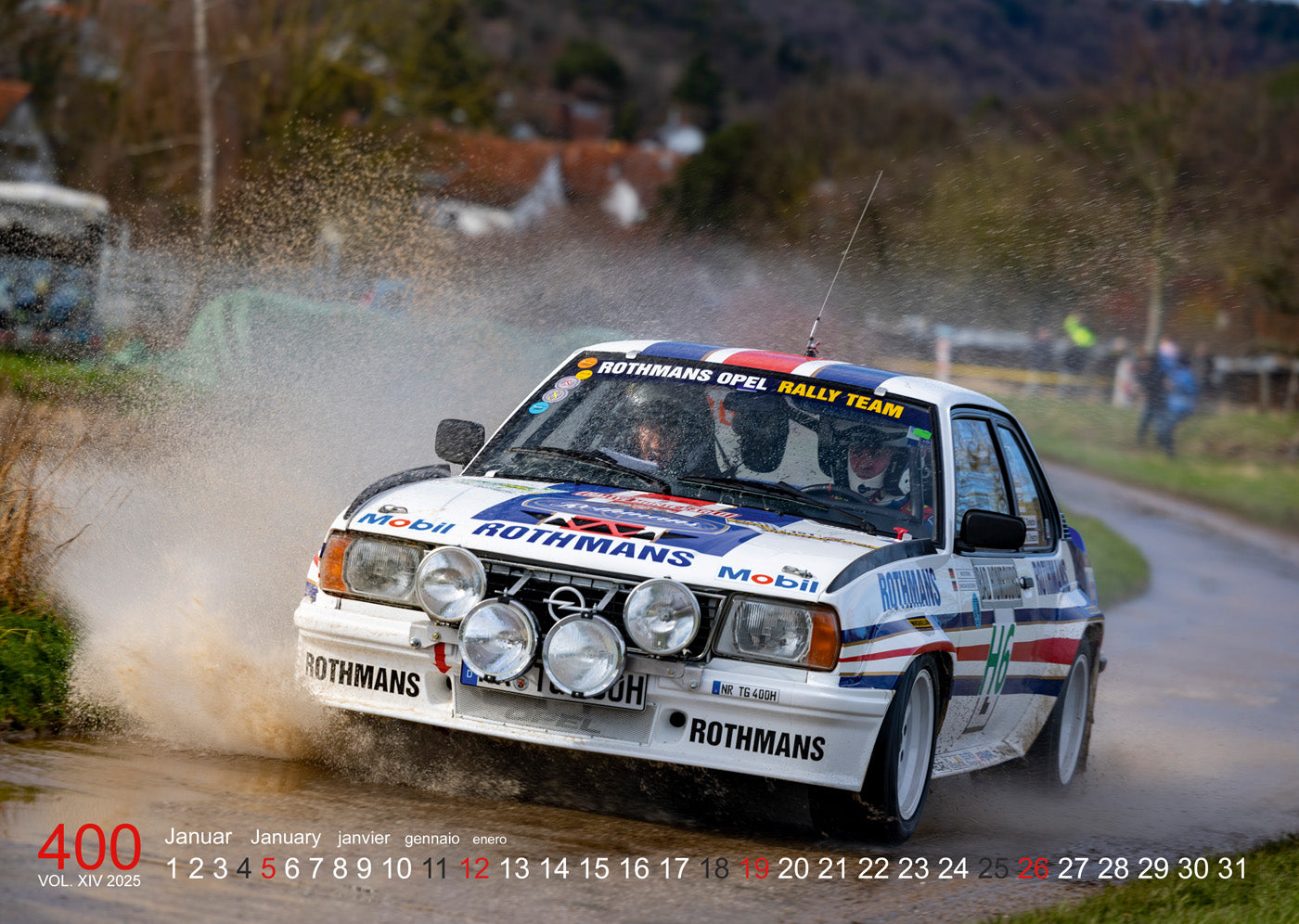 Opel Manta / Ascona 400 Rallye Kalender 2025