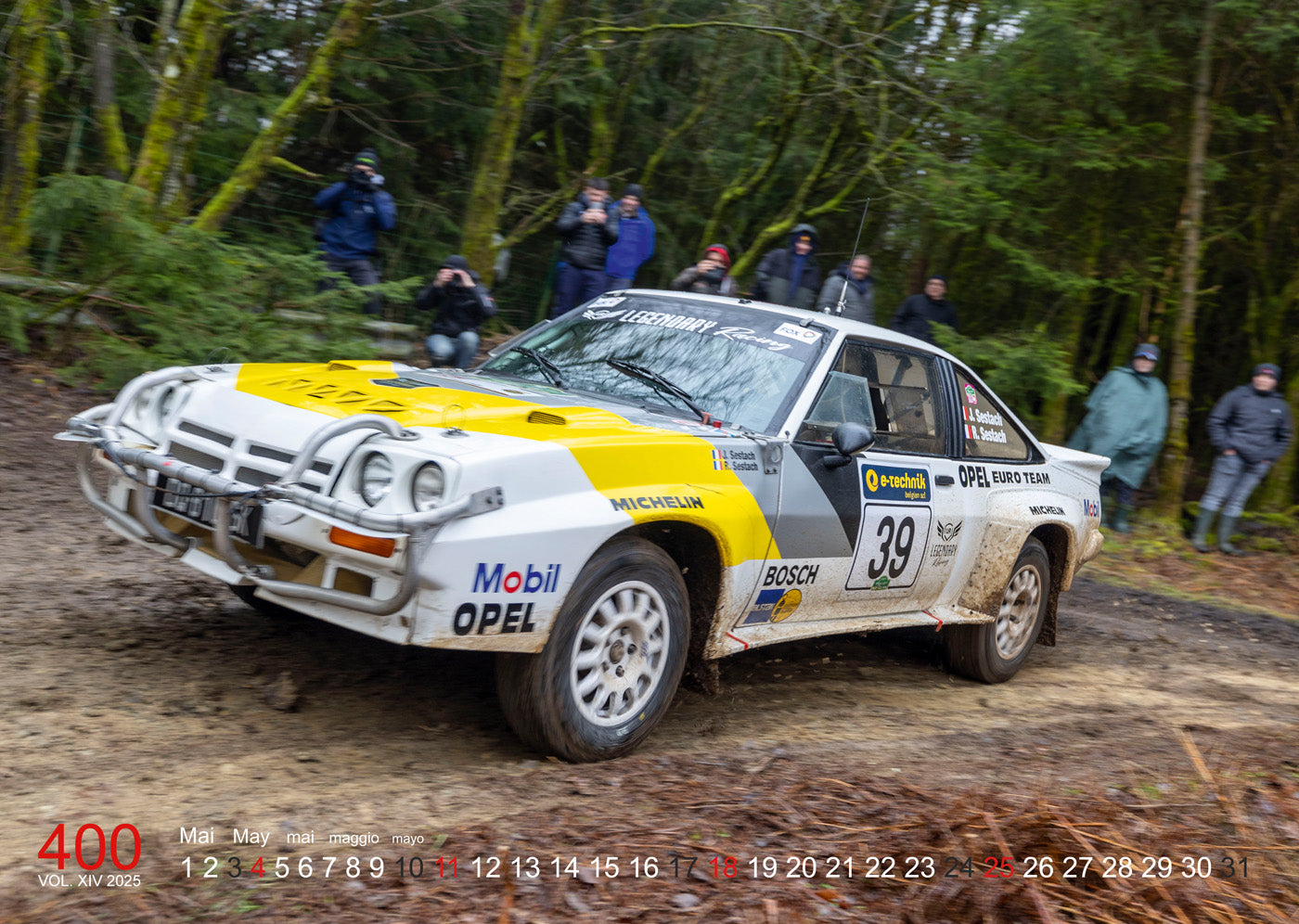 Opel Manta / Ascona 400 Rallye Kalender 2025