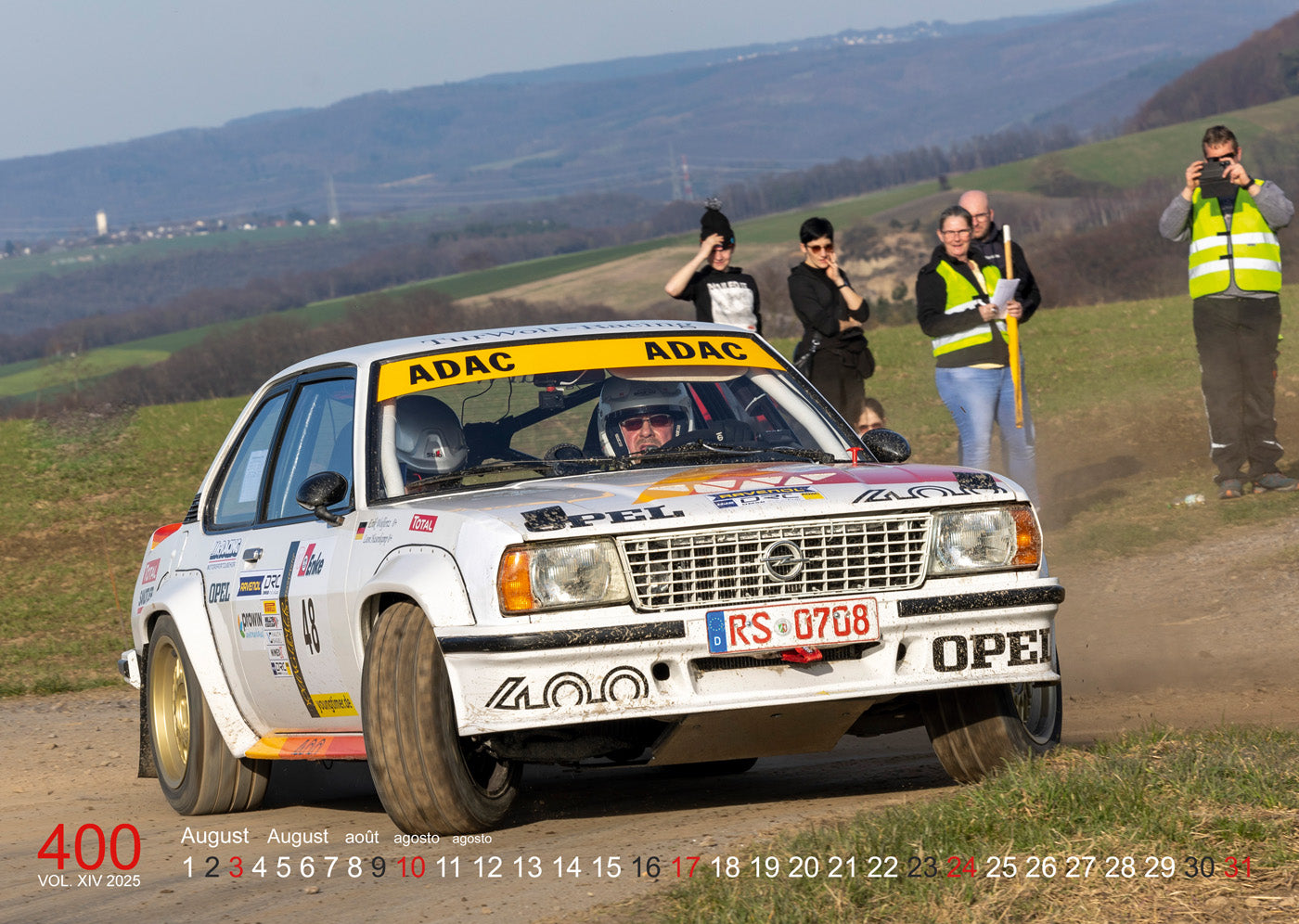 Opel Manta / Ascona 400 Rallye Kalender 2025