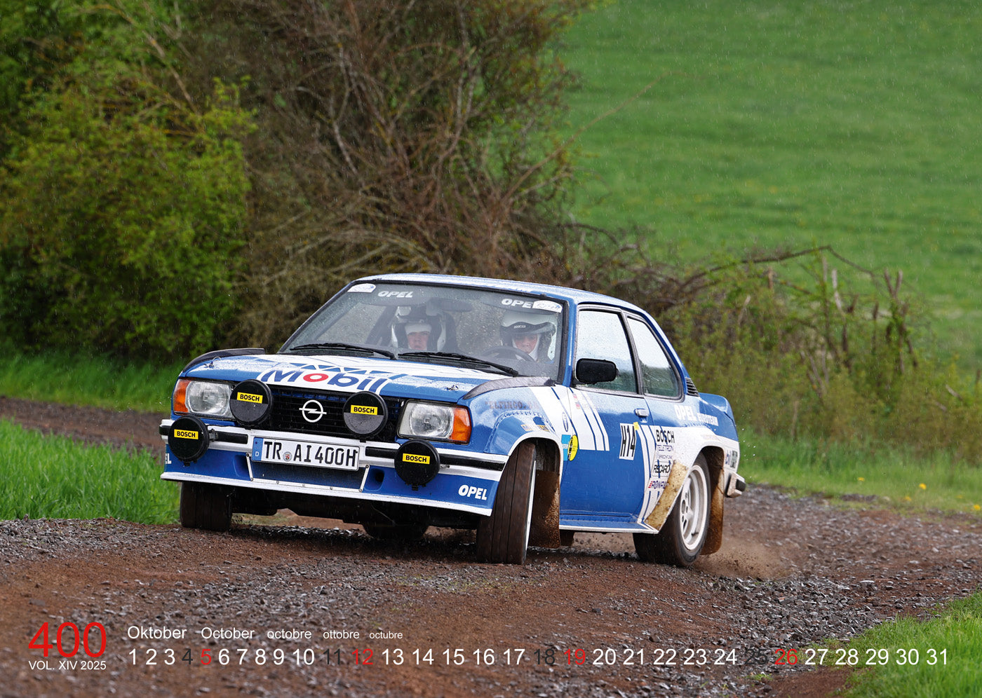 Opel Manta / Ascona 400 Rallye Kalender 2025