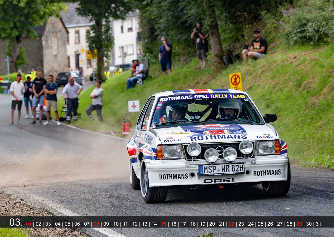 Opel Ascona / Manta 400 Rallye Kalender 2026