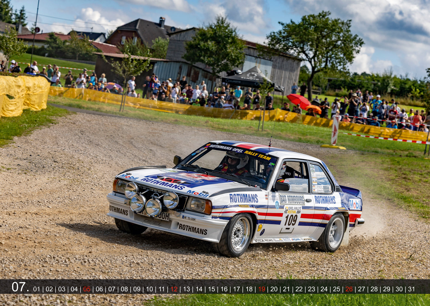 Opel Ascona / Manta 400 Rallye Kalender 2026