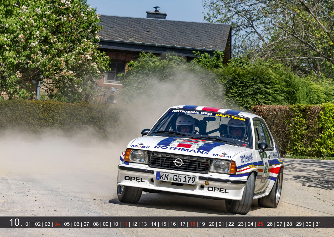 Opel Ascona / Manta 400 Rallye Kalender 2026