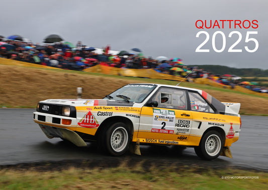 Audi Quattro Rallye Kalender 2025